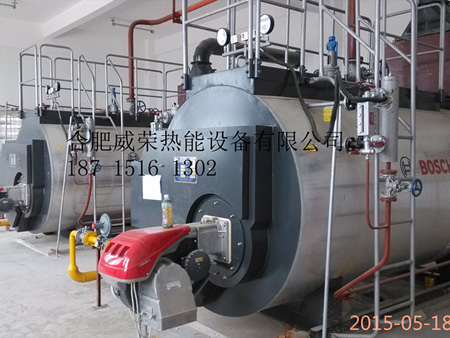 蚌埠2台2吨蒸汽锅炉陪利雅路RS190燃烧器